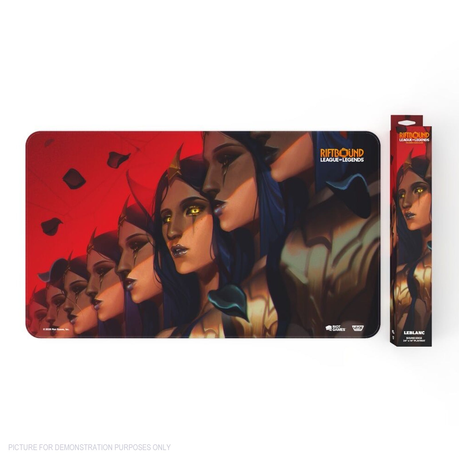 Riftbound League of Legends TCG – Playmat – Unleashed - LeBlanc, Deceiver - PREORDER